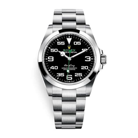 rolex air king white|Rolex Air-King 2023 price.